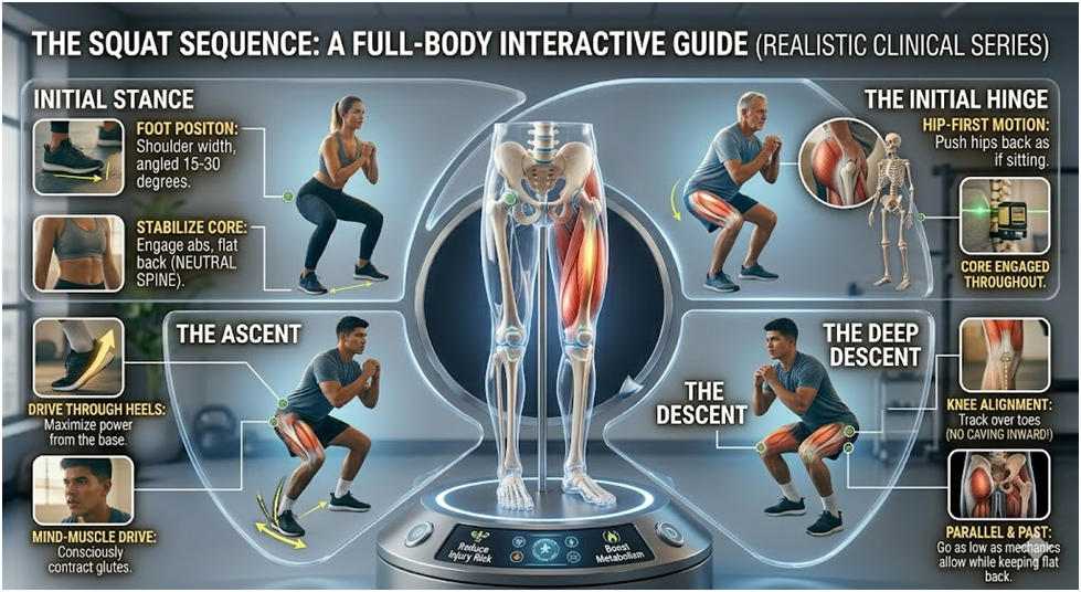 Squat Workout for Beginners • image